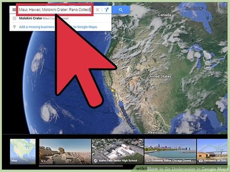 How to Go Underwater in Google Maps: 10 Steps  with Pictures