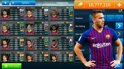 How To Hack FC Barcelona Team 2018 19 All Players 100 ...