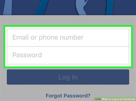 How to Log in to Facebook: 9 Steps  with Pictures    wikiHow