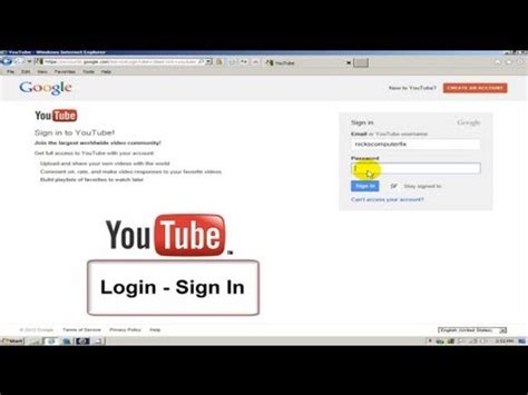 How to login to Youtube   sign in Free & Easy   YouTube