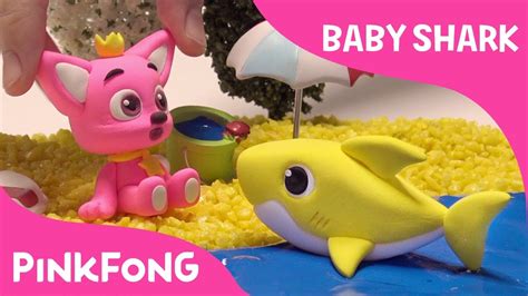 How to make a clay Baby Shark | Pinkfong Clay | Animal ...