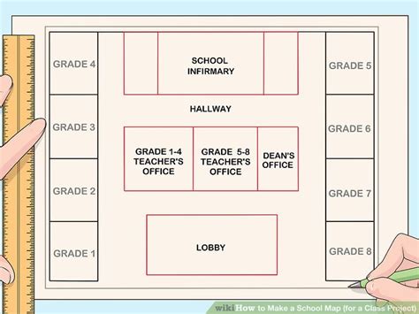 How to Make a School Map  for a Class Project : 14 Steps