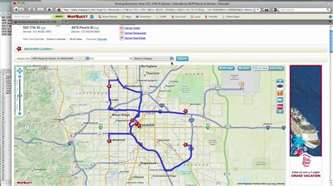 How to    MapQuest Route Planner   YouTube