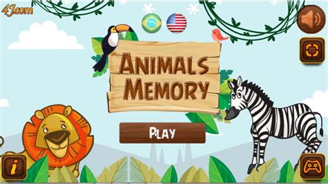 How to play Animals Memory game | Free online games | MantiGames.com ...