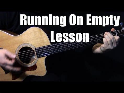 how to play  Running On Empty  on guitar by Jackson Browne ...