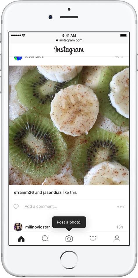 How to post images to Instagram via mobile web