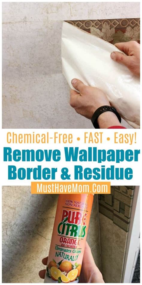 How to remove wallpaper border in camper or house ...