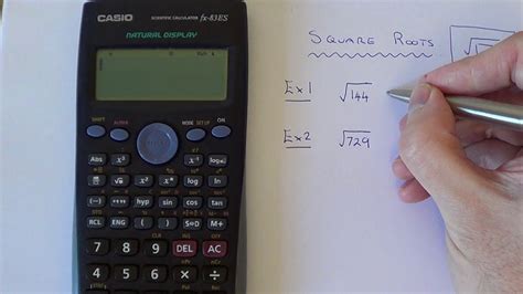 How To Square Root A Number On a Casio Scientific ...