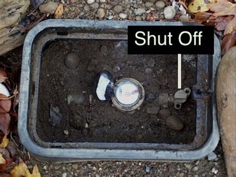 How to turn your water off outside your house.   YouTube