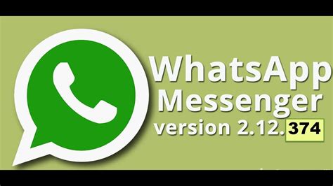 How to Update Latest Version of WhatsApp Messenger 2.12 ...