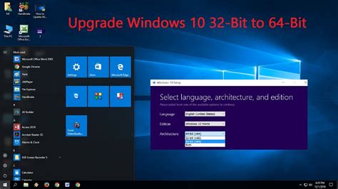 How to Upgrade Windows 10 32 Bit to 64 Bit  Free    YouTube