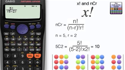 How To Use nCr On A Calculator   The Factorial Function x ...