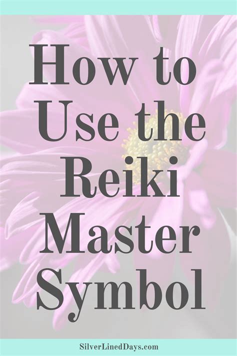 How to Use the Reiki Master Symbol | REIKI | Reiki ...