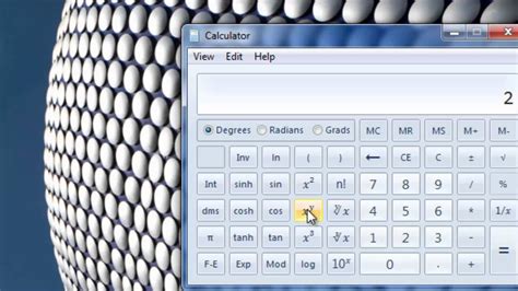 How to use the Scientific Calculator in Windows 7   YouTube