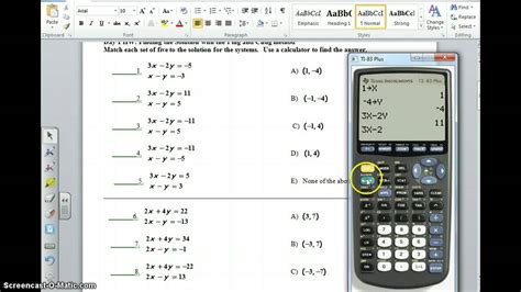 How to Use the Store Function in a graphing calculator ...
