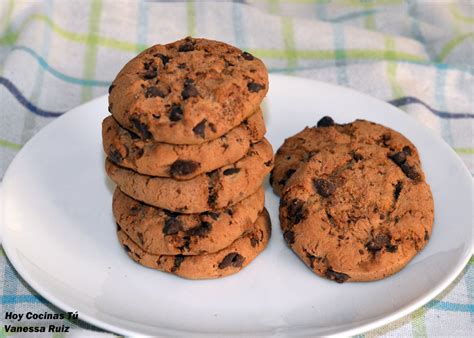 Hoy Cocinas Tú: Cookies, las clásicas galletas con pepitas ...