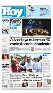 Hoy Digital   Periódico Hoy  Edición impresa