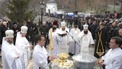 Hoy en Ucrania se celebra el día de la Epifanía