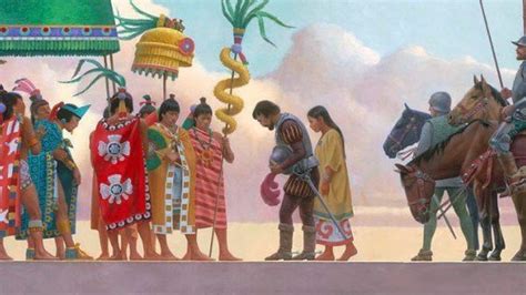 Hoy hace 500 años se encontraron Cortés y Moctezuma   Gluc.mx