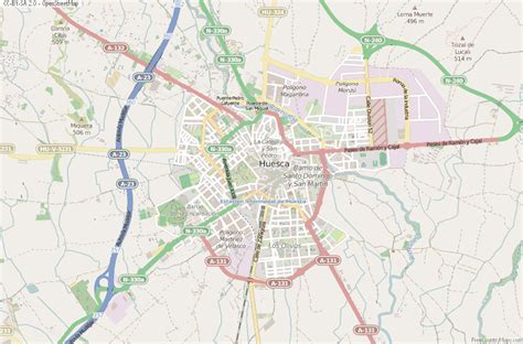 Huesca Map Spain Latitude & Longitude: Free Maps