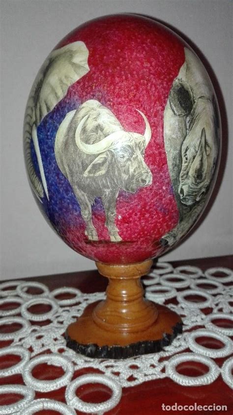 huevo de avestruz decorado   Comprar Arte Étnico Antiguo ...