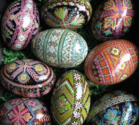 Huevo de avestruz pysanky Pascua Pysanka huevo ucraniano ...