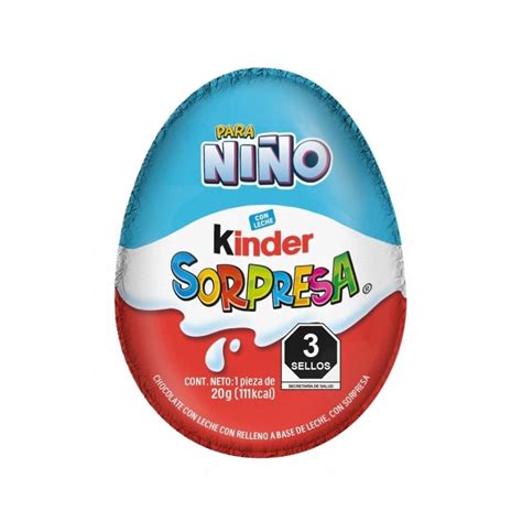 Huevo de chocolate Kinder Sorpresa para niño 20 g | Walmart