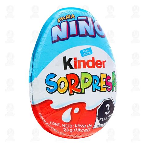 Huevo de Chocolate Kinder Sorpresa para Niño, 20 gr.