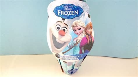 Huevo Kinder Gigante de Frozen   Frozen Giant Surprise Egg ...