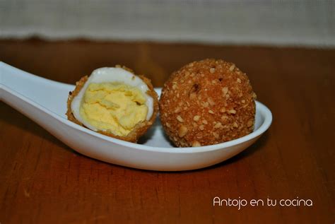 Huevos de codorniz rebozados con avellanas   Antojo en tu cocina