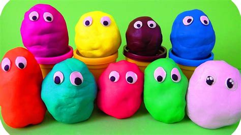 Huevos Sorpresa de Plastilina   Video para niños   YouTube