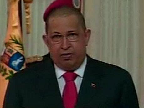 Hugo Chávez apareció por primera vez sin cabello producto de la ...