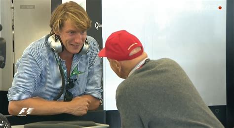 Hunt and Lauda, James Hunt s son Feddie catches up with Niki during ...