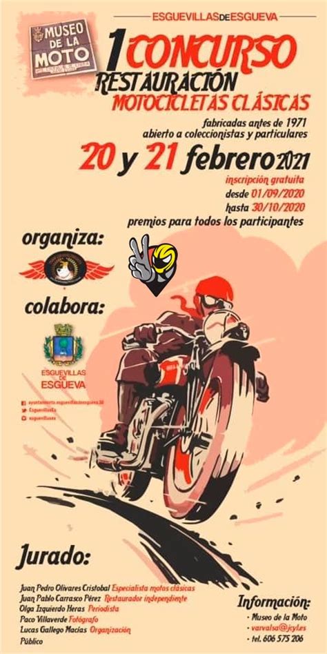 I Concurso de Restauración de Motos Clásicas, Valladolid
