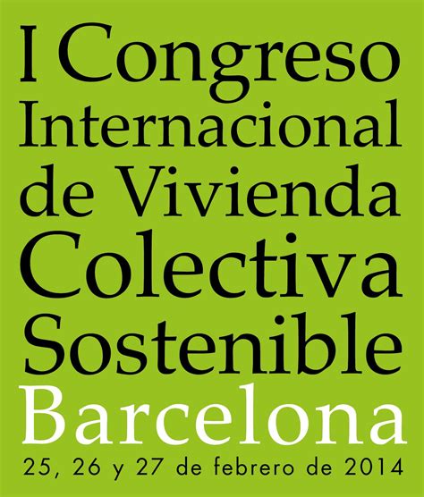 I Congreso Internacional de Vivienda Colectiva Sostenible ...