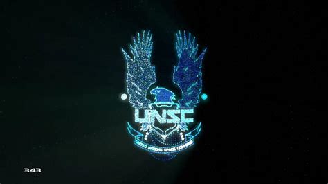 I created a Halo 4 screensaver featuring the spinning UNSC ...