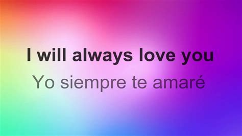 I ll Always Love You  ~ Whitney Houston~Subtitulada ...