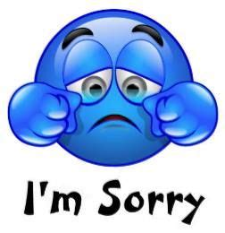 I m Sorry Smiley Face | Forgive me, Last night and To tell