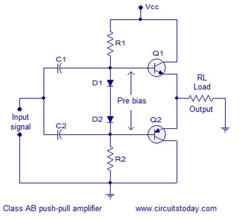 I m Yahica: Class Ab Amplifier Circuit Diagram