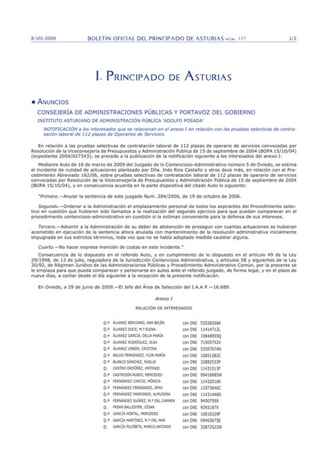 I. Principado de Asturias   Gobierno del principado de Asturias