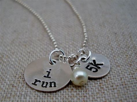 I RUN Motivational Necklace by lovebranded on Etsy, $32.00 | Running ...