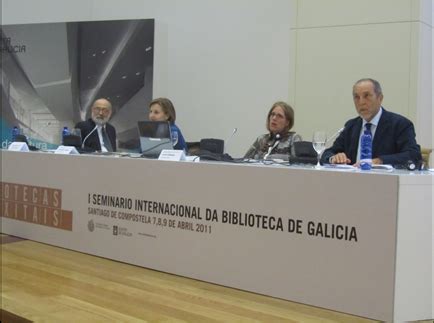 I Seminario Internacional da Biblioteca de Galicia  Ás bibliotecas ...