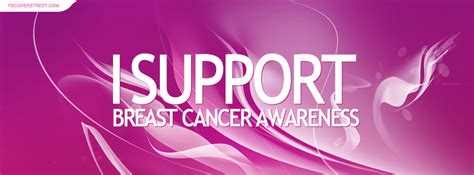 I Support Breast Cancer Awareness 2 Facebook Cover   FBCoverStreet.com