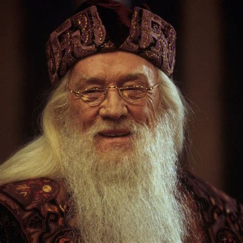I was asked about the part of Dumbledore, and I wasn t ...