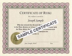 IARP   Reiki Certificate Service