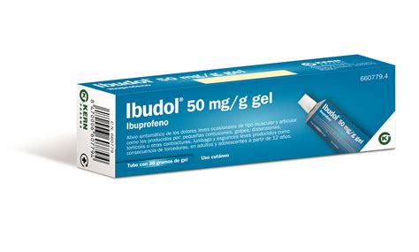 Ibudol Ibuprofeno 50 mg/g gel 30g