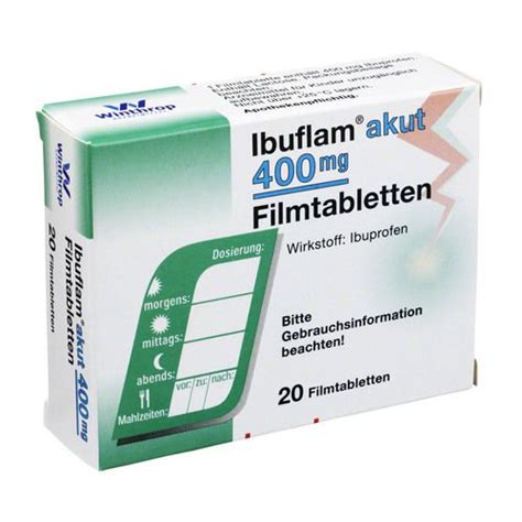 IBUFLAM akut 400 mg Filmtabletten 20 Stück ...