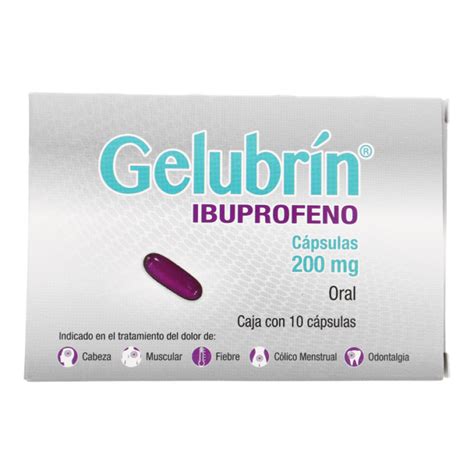 Ibuprofeno 200mg Cápsulas – Farmacia Medilife