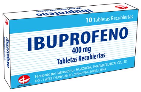 Ibuprofeno 400 mg, Tabletas Recubiertas | UNIMARK S.A