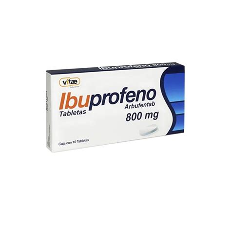 Ibuprofeno 800mg Tabletas – Farmacia Medilife